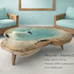 Atlantic Ocean - Table No. 04 (120x92 cm)