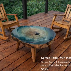 Mesa Atitlan - Coffee Table No. 07  (76x66 cm)