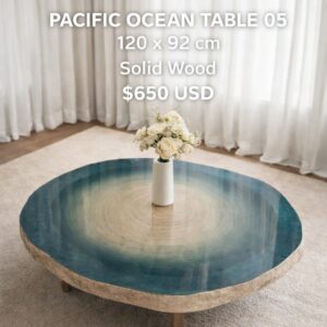 Pacific Ocean - Table No. 05  (120x92 cm)