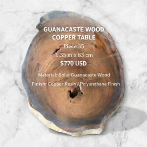 Copper Table - Piece 35  (135x83 cm)